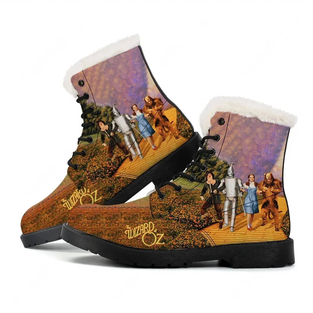 

Плюшевые ботинки The Wizard of Oz для мужчин, женщин и подростков, повседневная обувь, теплые уличные ботинки, высококачественная обувь с индивидуальным дизайном, обувь на заказ