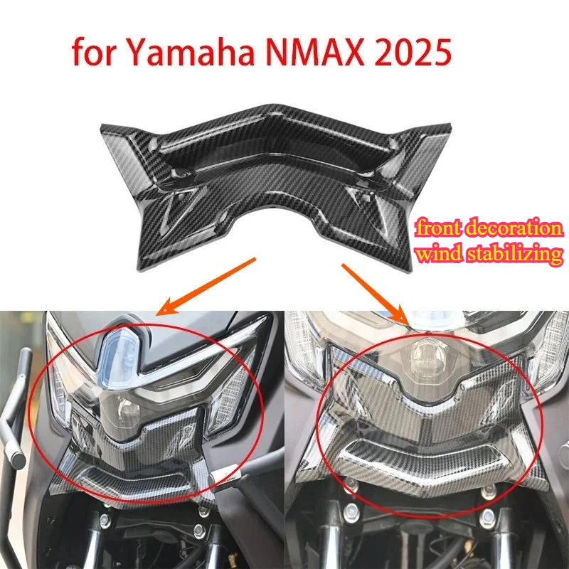 

Motorcycle for Yamaha NMAX 2025 front decoration wind stabilizing wing decoration wind-breaking assistance modification