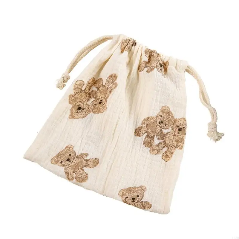 Sacos algodão para bebês, empilhadores fraldas, organizador doces, bolsa fraldas para bebês p31b