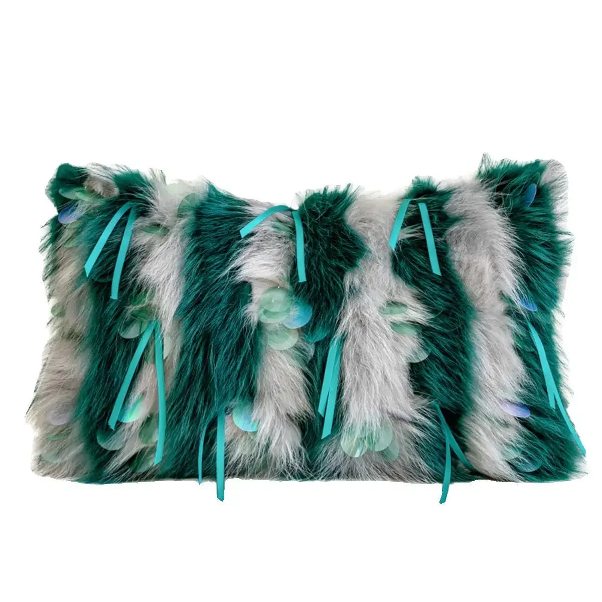 

Designer, soft throw pillow, girls room, model room, pillow green fox