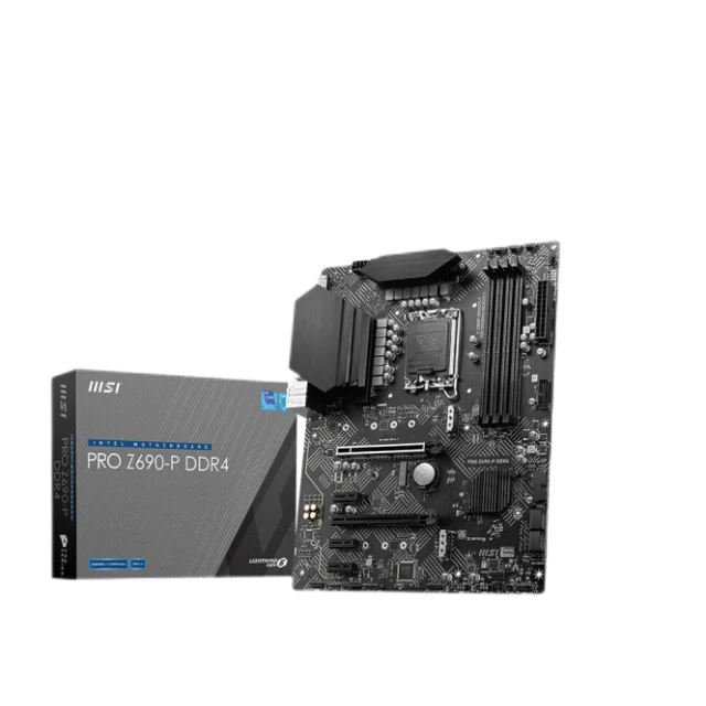 M SI PRO Z690-P Ddr4 Lga 1700 Desktop Computer Gaming Motherboard Atx Support Cpu in Tel m Si Z690 Pc Mother Board