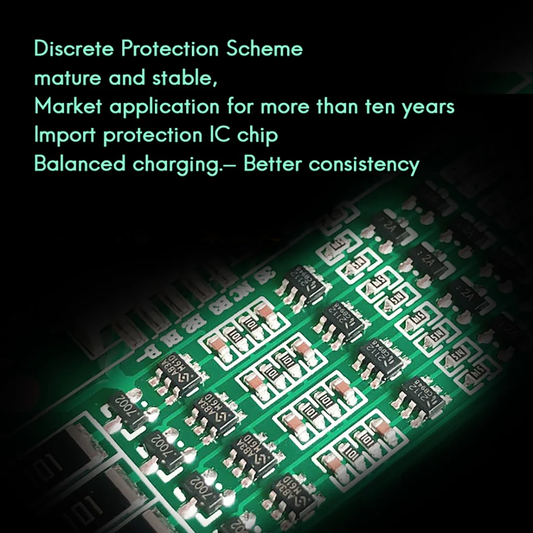 4S Lithium-Batterie-Schutzplatine 12,8 V 120 A BMS Lithium-Eisenphosphat-Batterieladegerät-Schutzplatine für Lifepo4