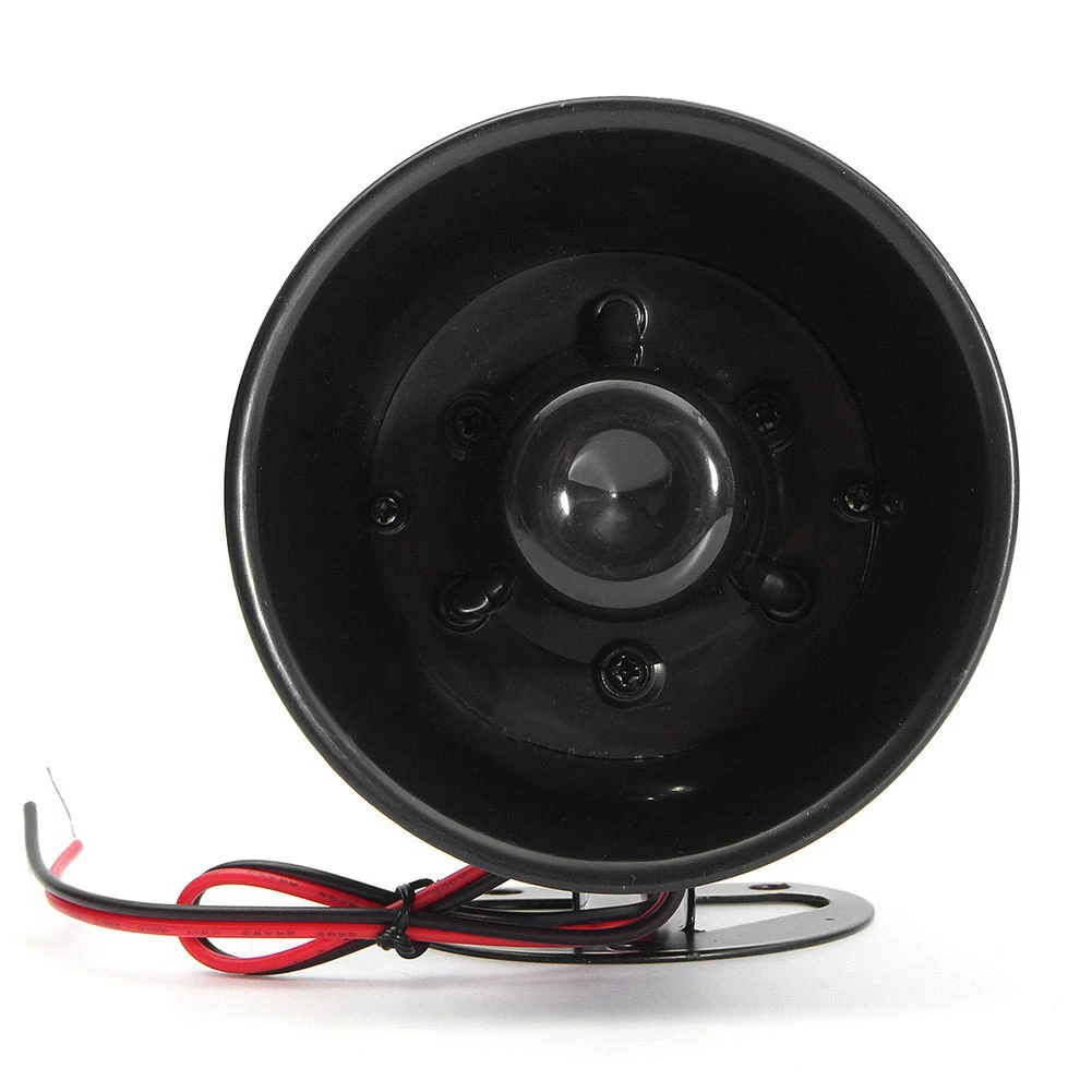 12V 20W Car Truck RV Air Electric Siren Horn Speaker Van PA Loud Sound