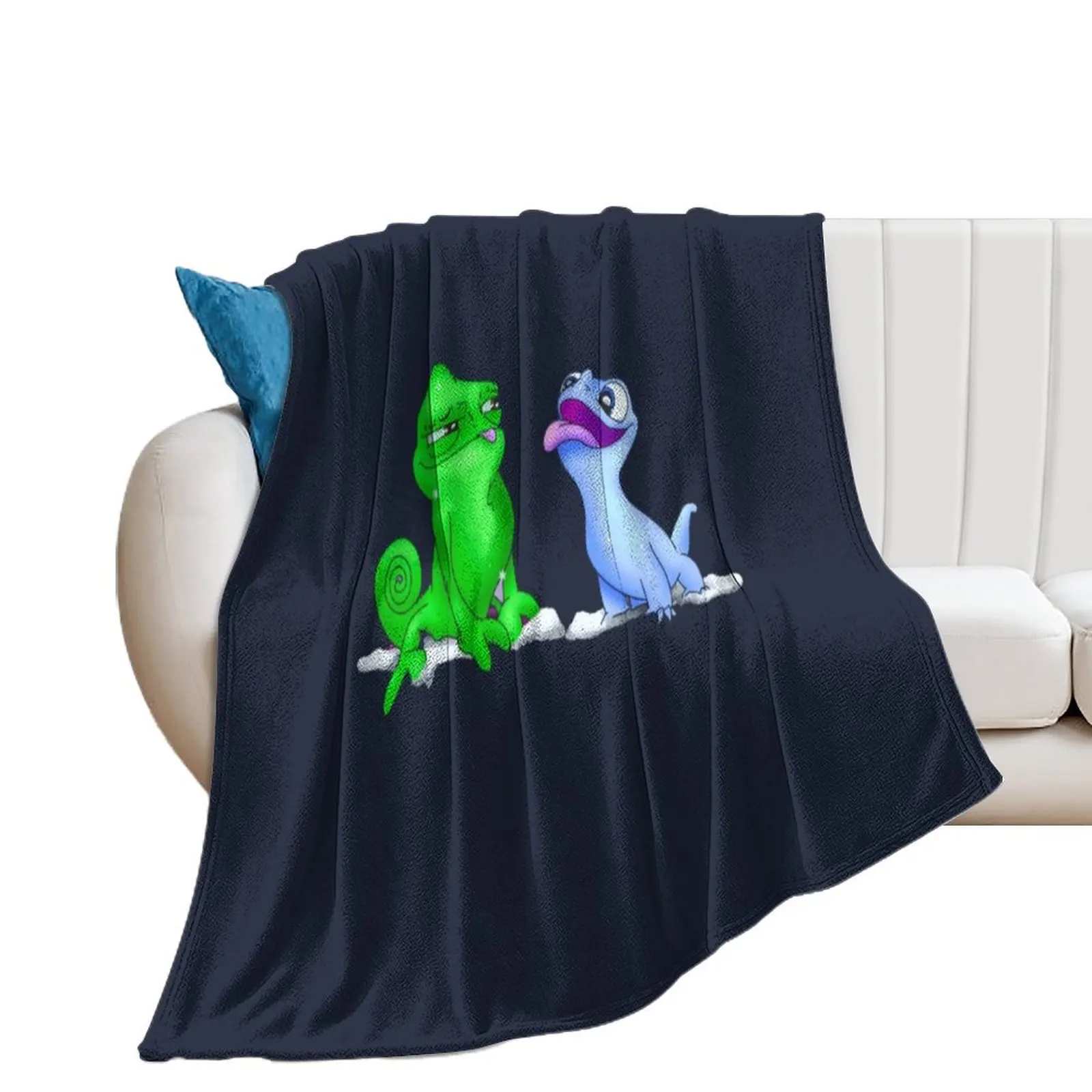 Bruni & Pascal Throw Blanket Shaggy for sofa Personalized Gift Blankets