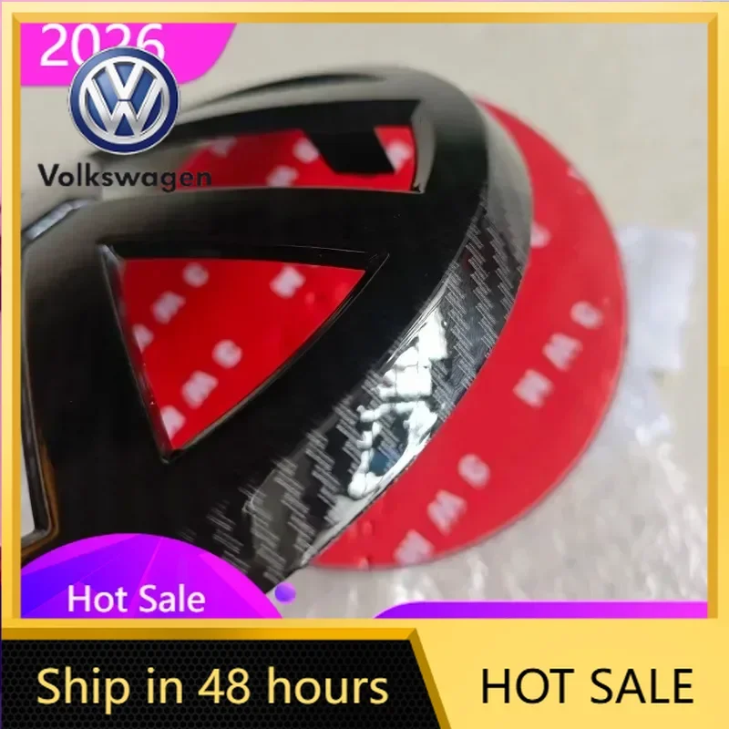 

VW GTI GOLF For Volkswagen VW Valve Stems Caps Hot Aerials 178mm 130mm Replace Car Front Rear Badge Emblem Grille Trunk Lid logo