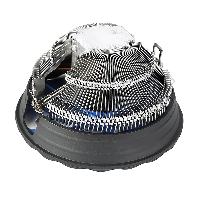 BAJEAL P3 مروحة غير مضيئة وحدة المعالجة المركزية سبعة شفرات المبرد الباعثة للضوء مروحة الهيكل الملونة lAMD متعددة المنصات 775/115