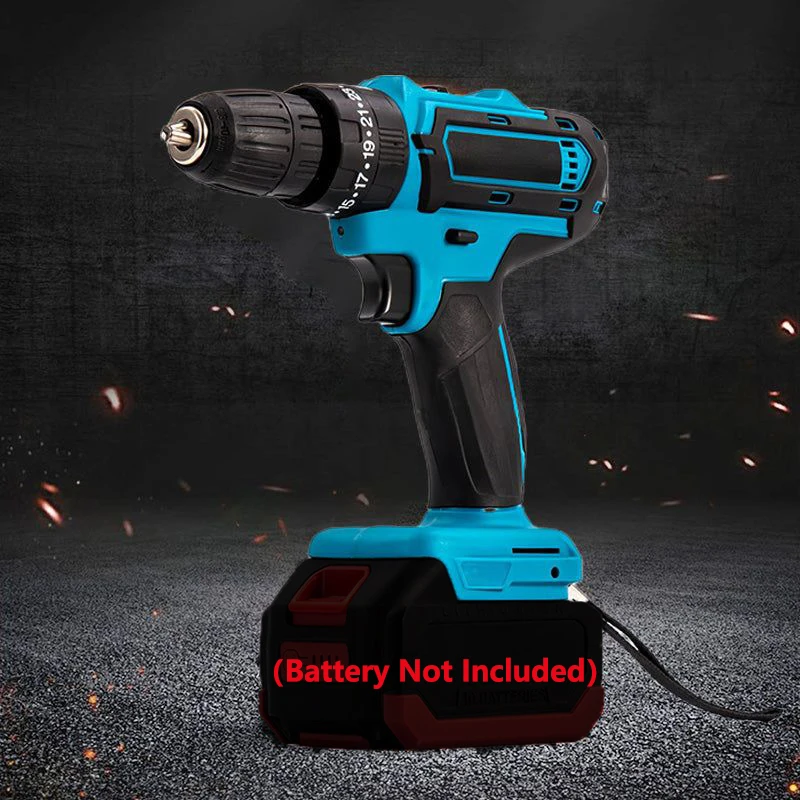 

Multi-function Lithium Battery Electric Screwdriver for Home Use Electric Drill Cordless Driller Driver Power Tools (No Battery)