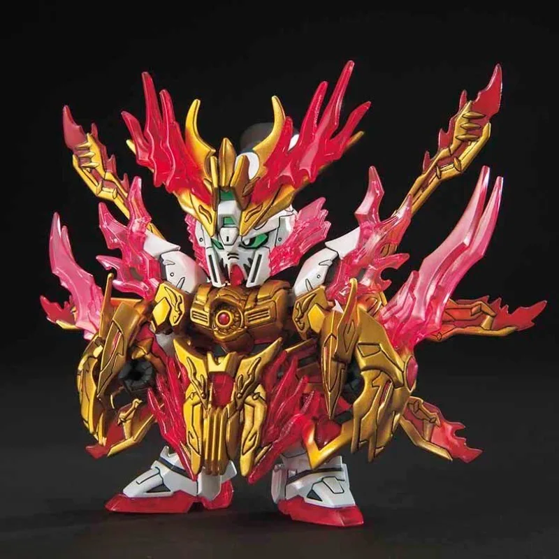 Сборная модель Bandai BB Warrior SD Gundam World Sangoku Soketsuden SDW Flame Emperor Zhang Fei God Gundam