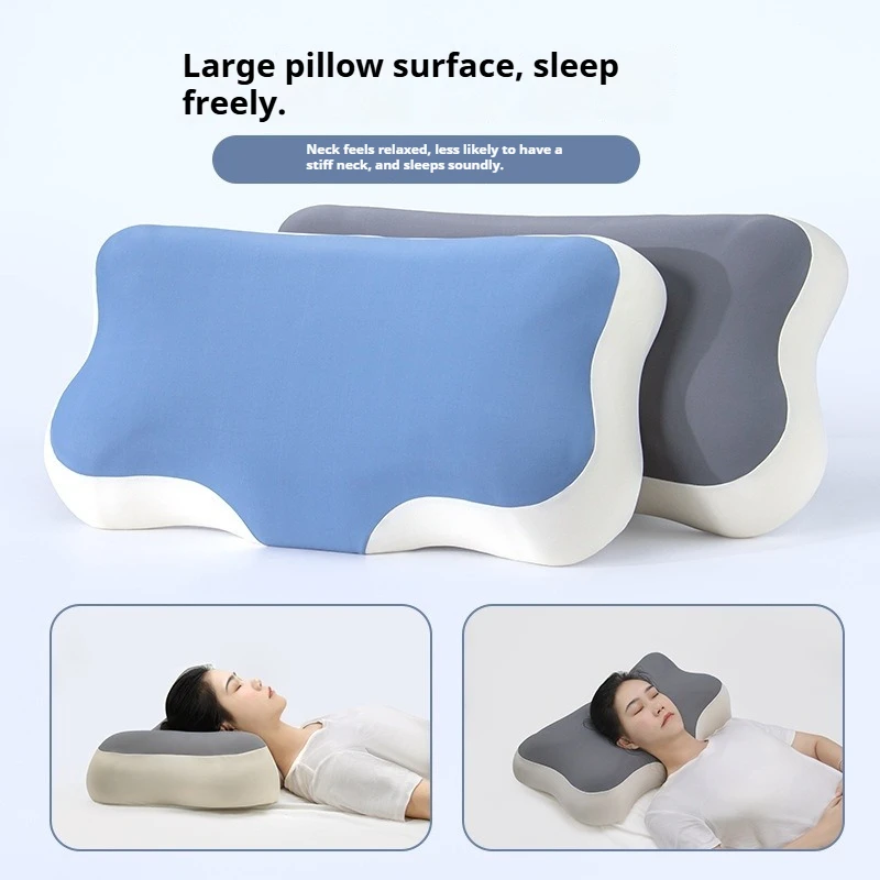 Butterfly Cervical Pillow with Ergonomic Support for Neck and Shoulder Pain Relief Memory Foam Pillow Gifts for Family,friends