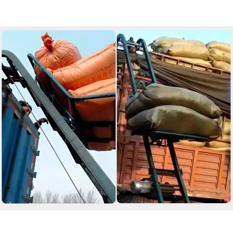 Loading machine hoist building electric loading machine folding lift car automatic loading and unloading