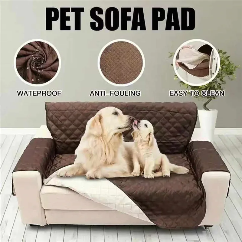 Sofa Cover 1/2/3 Seater Quilted Anti-wear Sofa Covers For Dogs Pets Kids Anti-Slip Couch Recliner Slipcovers Armchair Protector