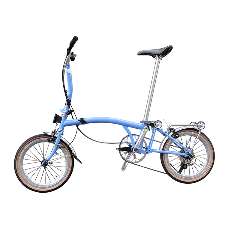 

16-дюймовый трехстворчатый велосипед 349 колес, сверхлегкий