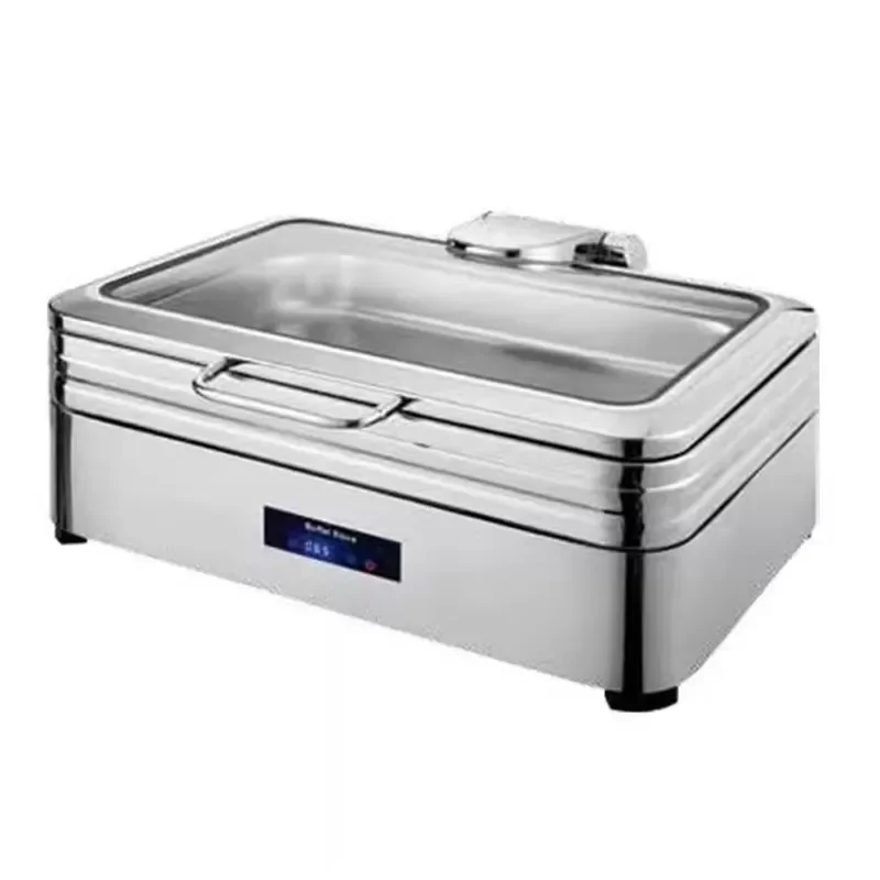 Commercial Stainless Steel Hot Pot Buffet Station Restaurant Catering Equipment Hotel Kitchen Supplies for Dining Service