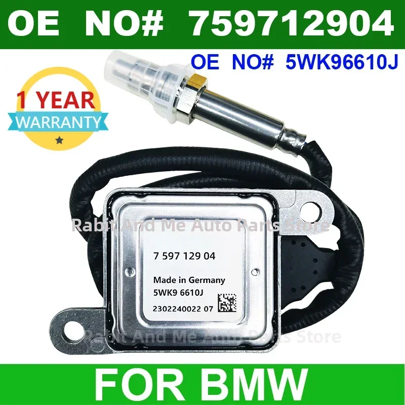 

5WK96610J 759712904 riginal New Nitrogen Oxygen NOx Sensor 12V Fits for BMW E81 E82 E87 E88 E90 E91 E92 E93 LCI N43 116i 118i 1
