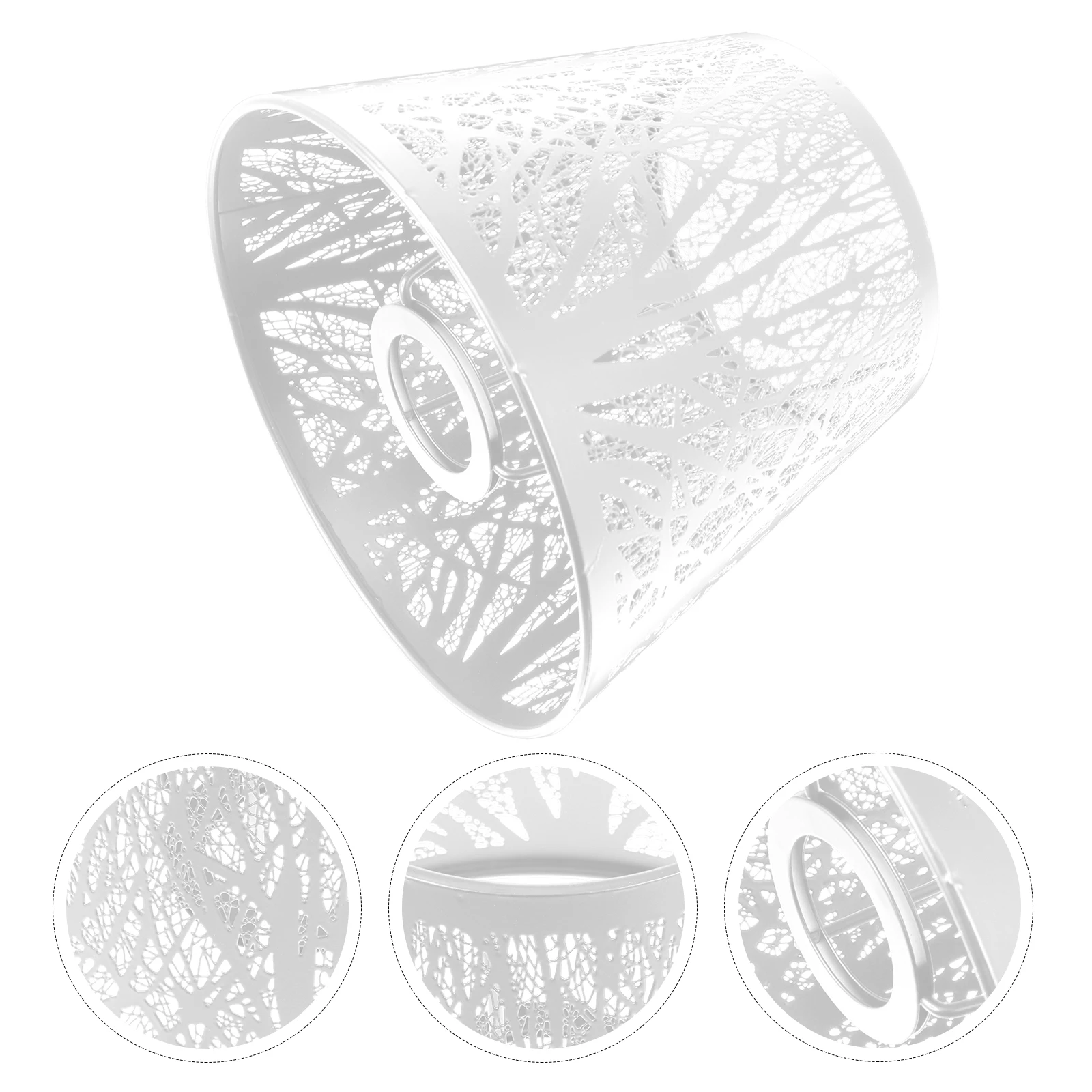 

Железный художественный абажур E27, прочный декоративный чехол для декора стола, пола, черный металлический тень дерева, выдолбленные