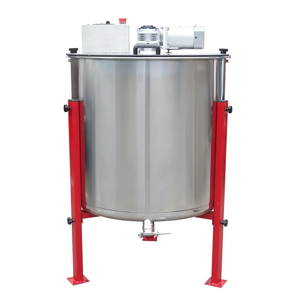 

2023 New Beekeeping Equipment 4 Frame 6 Frame Electrical Reversible Extractor for Honey Stainless Steel Honey Extractor