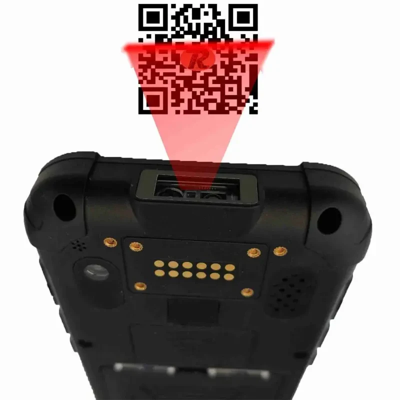 5.5 Inch Windows Rugged PDA NFC Reader  4G LTE 2D Scanner Charging Dock Data Acquisition Terminal