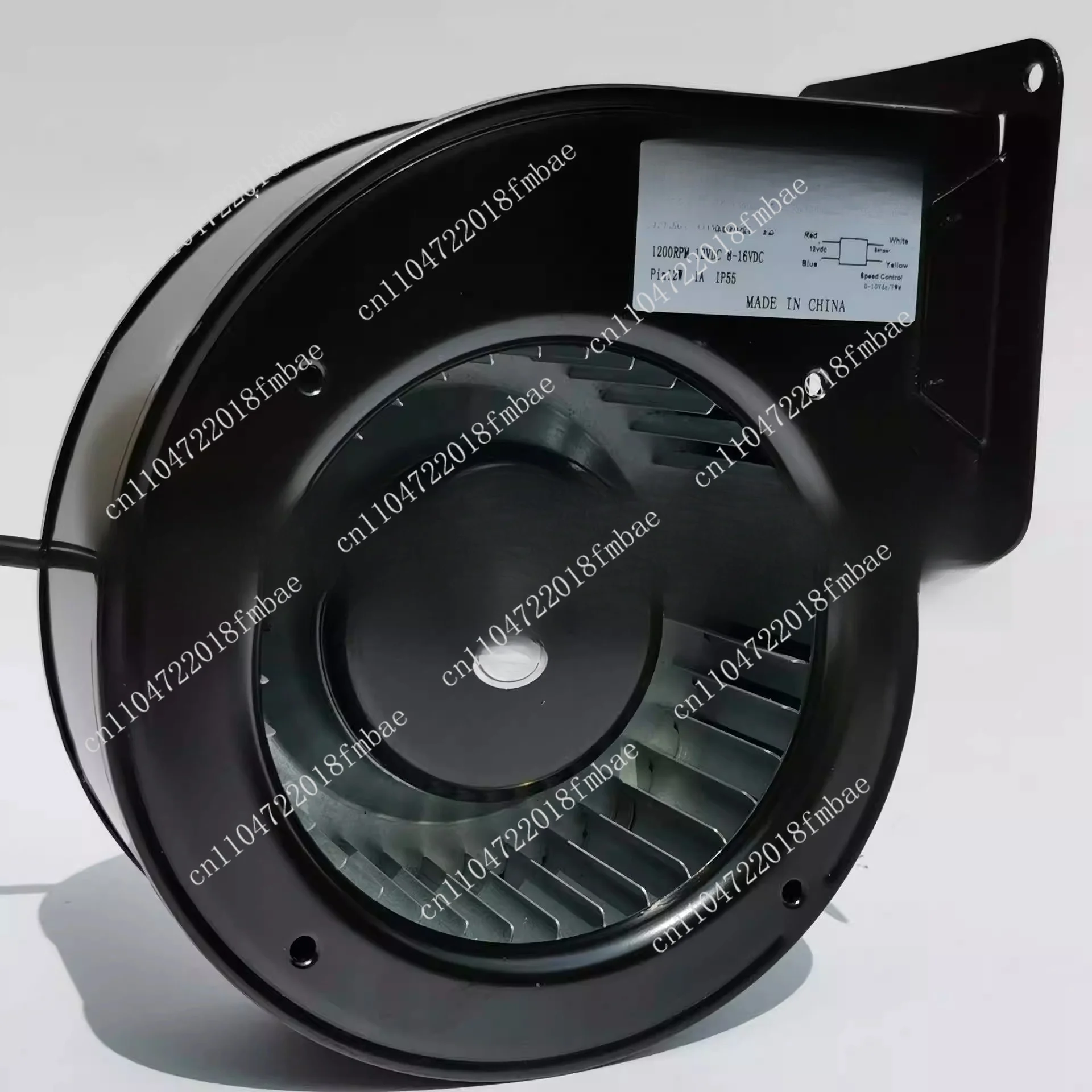 Forward Tilting Air Mold for Solar 12V Single Inlet Centrifugal Fan
