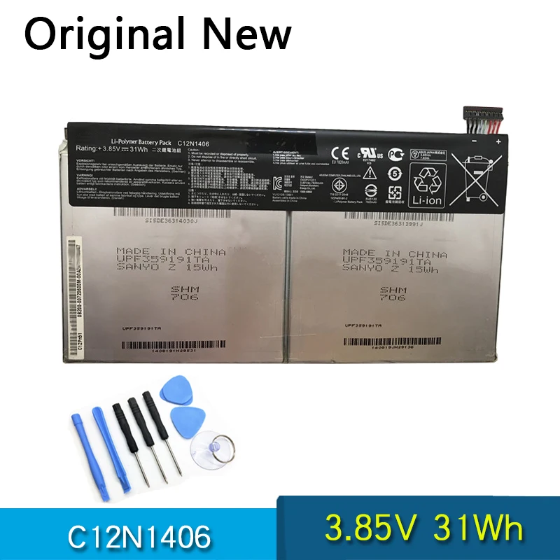 NEW Original Battery C12N1406 C12N1320 For ASUS Pad Transformer Book T100TAL-DK T100TAL T100TA TF100 Tablet 3.85V 31Wh