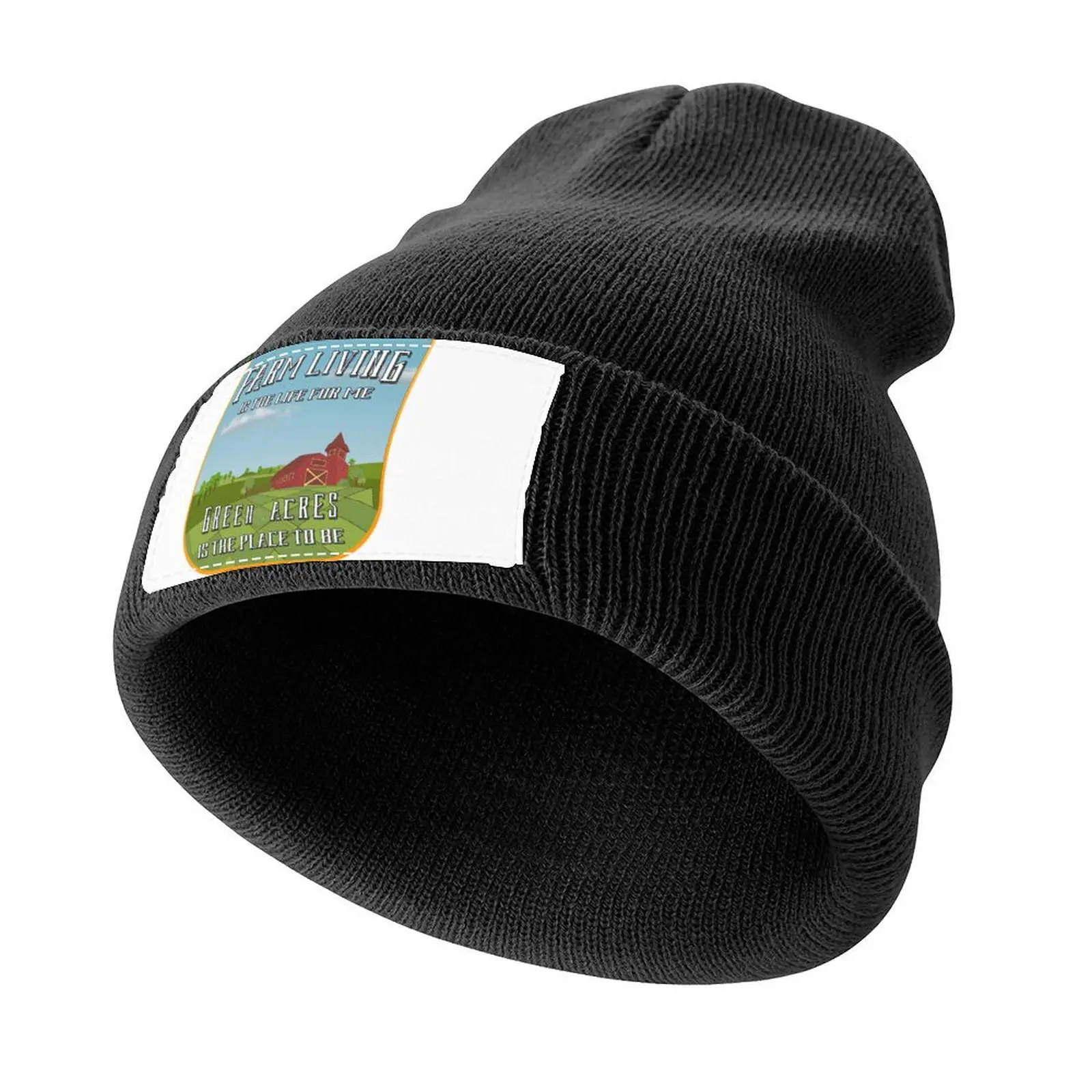 Farm Living Is The Life For Me, Green Acres Is The Place To Be Knitted Cap Ball Cap Hat Baseball Cap fishing hat Men Women's