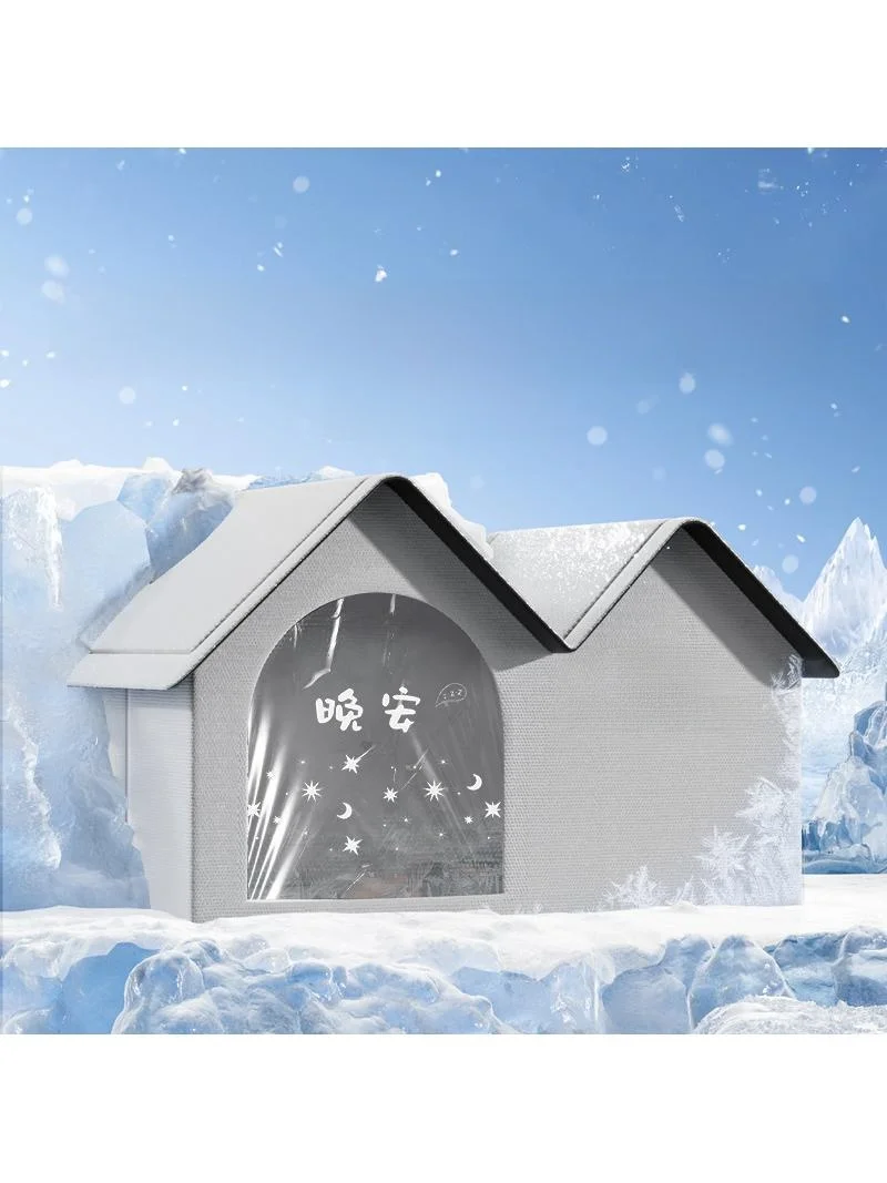 

Pet Cooling House Dog Bed Air Conditioned Room Cave Summer Cooling Pet Shelter Dog Bed Pet Ice House Nest
