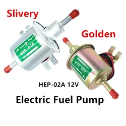 New HEP-02A Low Pressure Universal Diesel Petrol Gasoline Electric Fuel Pump 12V For Car Motorcycle