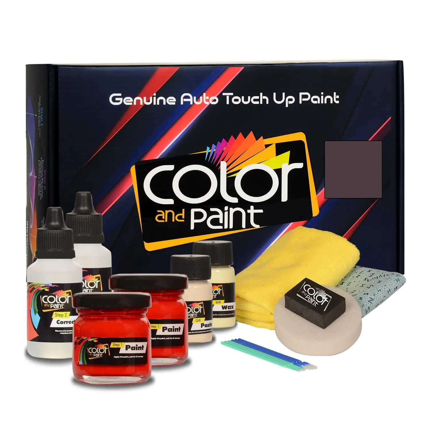 Color and Paint compatible with Ford America Automotive Touch Up Paint - LIGHT MEDIUM AUBERGINE MET - GD - Pro care