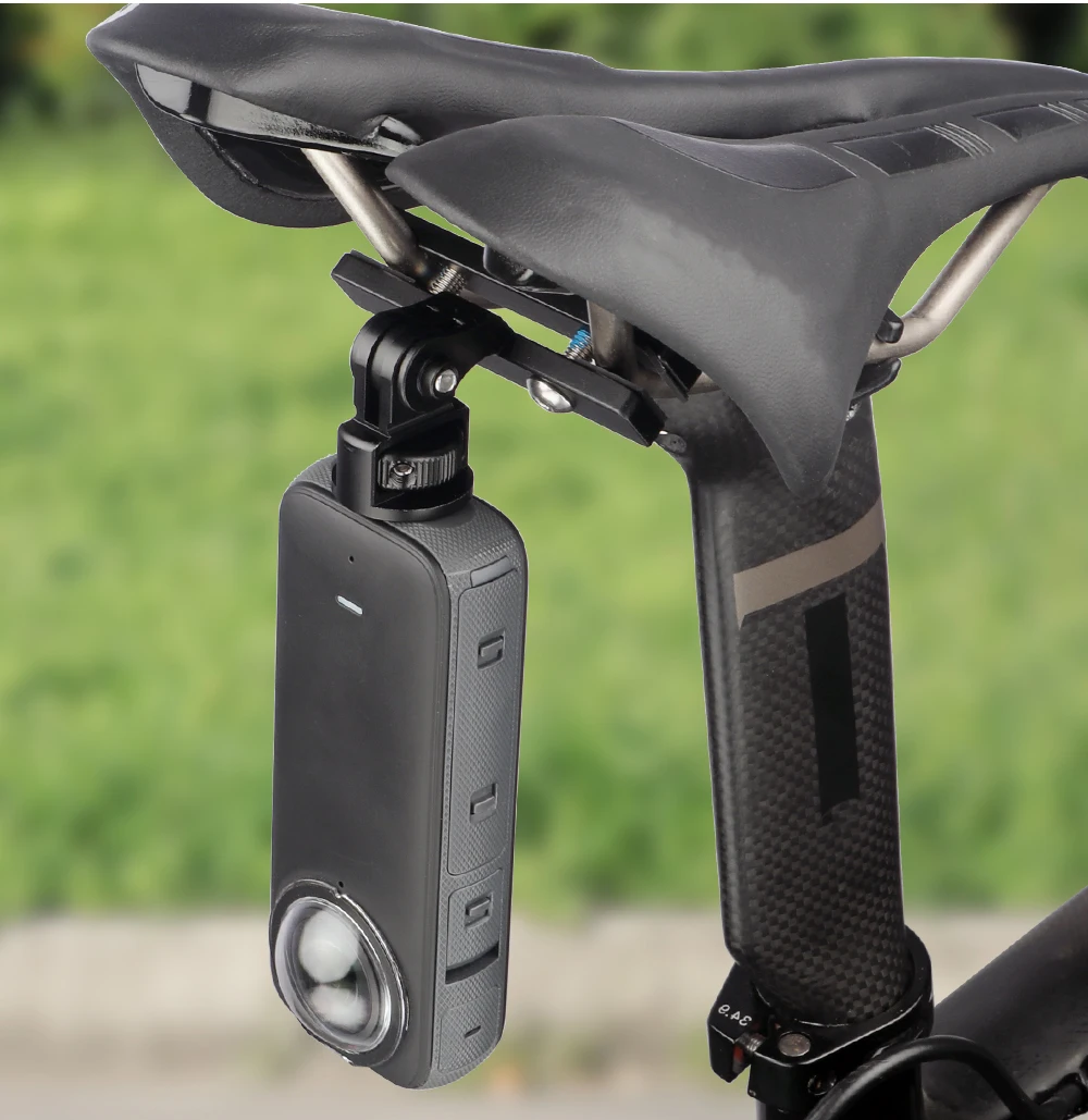Fahrrad Sattel Schiene Rücklicht Halterung MTB Fahrrad Sattelstütze Winkel Einstellbare Basis Halter Passt Gopro Sport Kamera Rücklicht – Detail 18