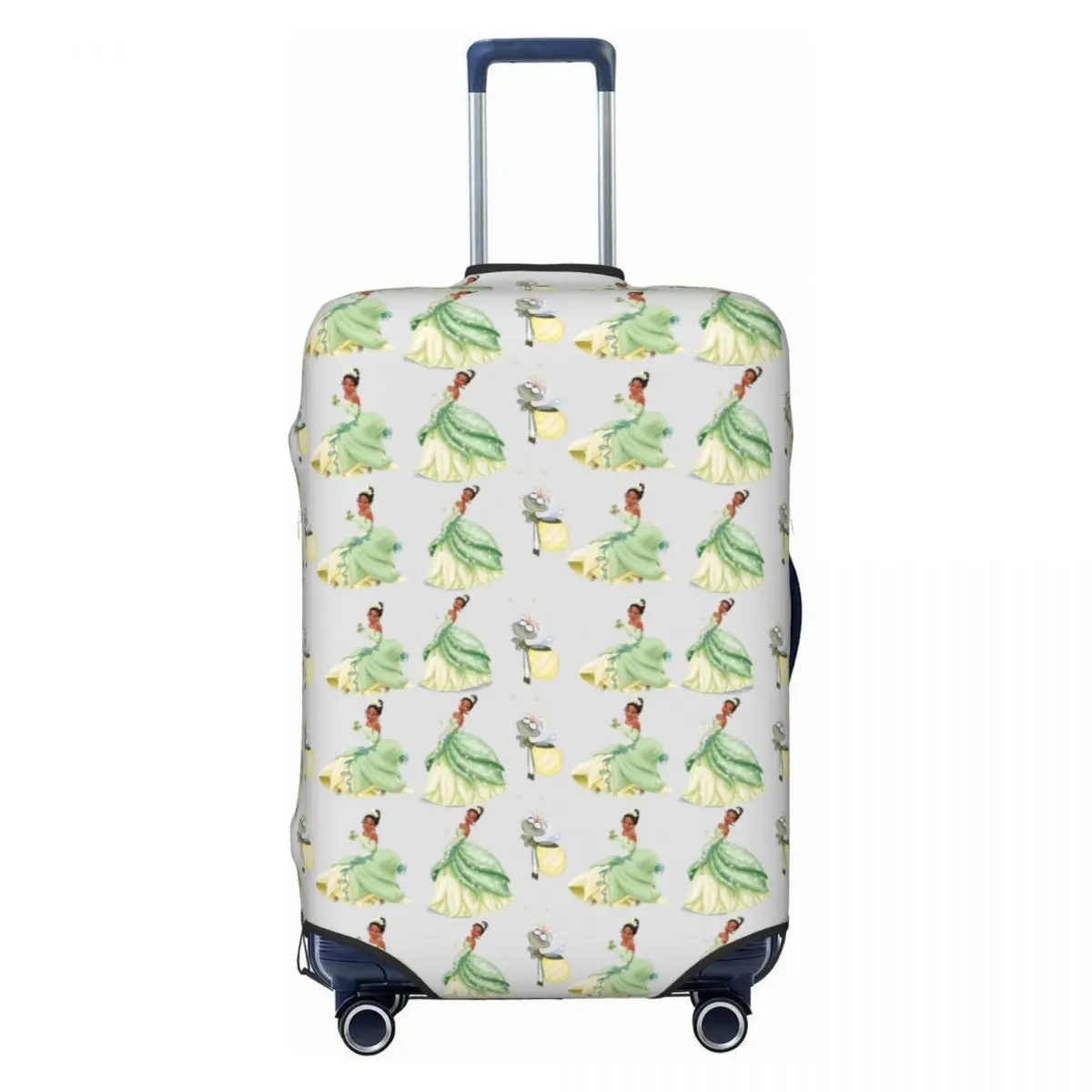 

Custom The Princess Cartoon And The Frog Suitcase Cover Dust Proof Luggage Protective Covers for 18-32 inch
