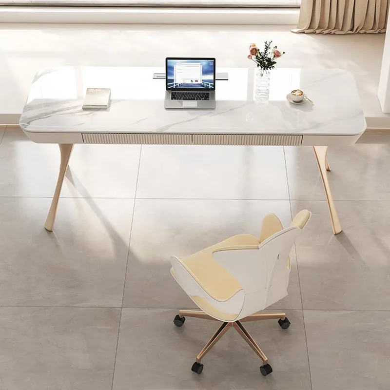 المنظمون مكتب مكتب فاخر غرفة الدراسة الحديثة الحد الأدنى تخطيط منزلي صغير مصمم فرنسي أثاث ما بعد الحداثة