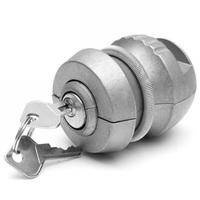 1pcs  Trailer Parts Hitch Lock Ball Lock Universal Coupling Tow Caravan Zinc Alloy 50*65.5mm