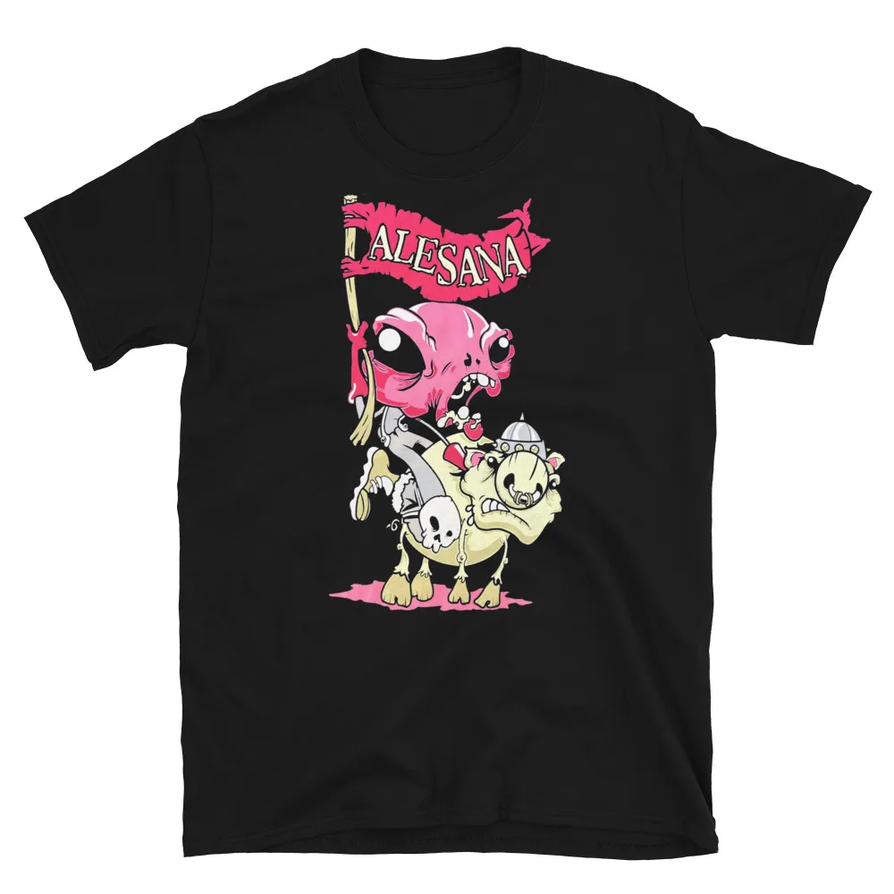 

ALESANA Alien Riding Battle Pig Emo Post-Hardcore Band T-Shirt