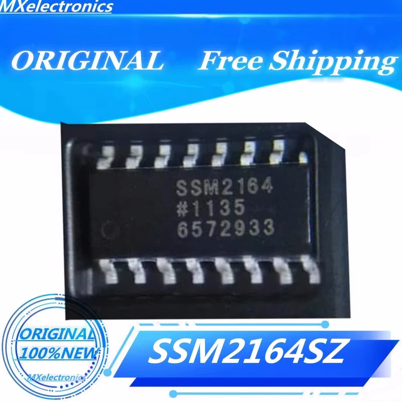 

2-20PCS NEW100% SSM2164 SSM2164S SSM2164SZ SOIC-16 Special Purpose Amplifiers