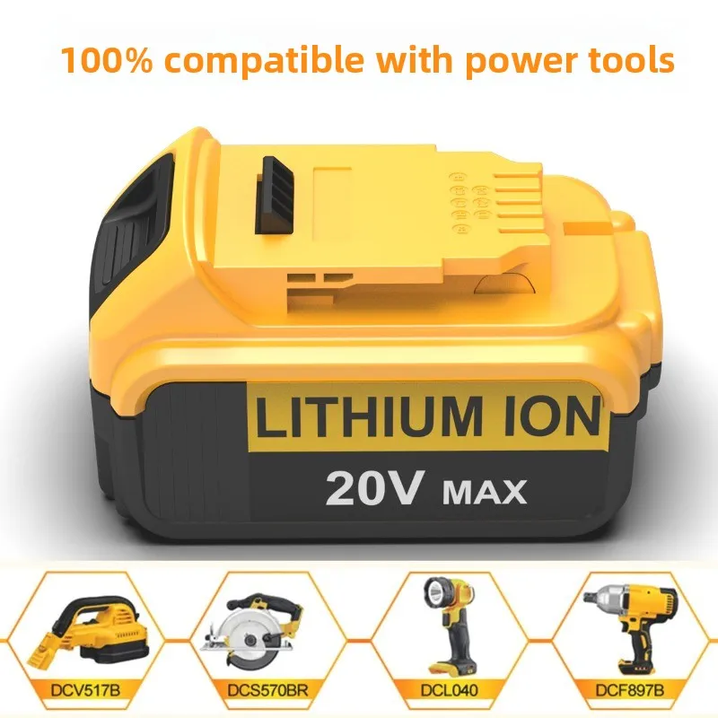 Original Compatible 20V Battery for DeWalt Replaceable DCB200 DCB180 Tools Battery
