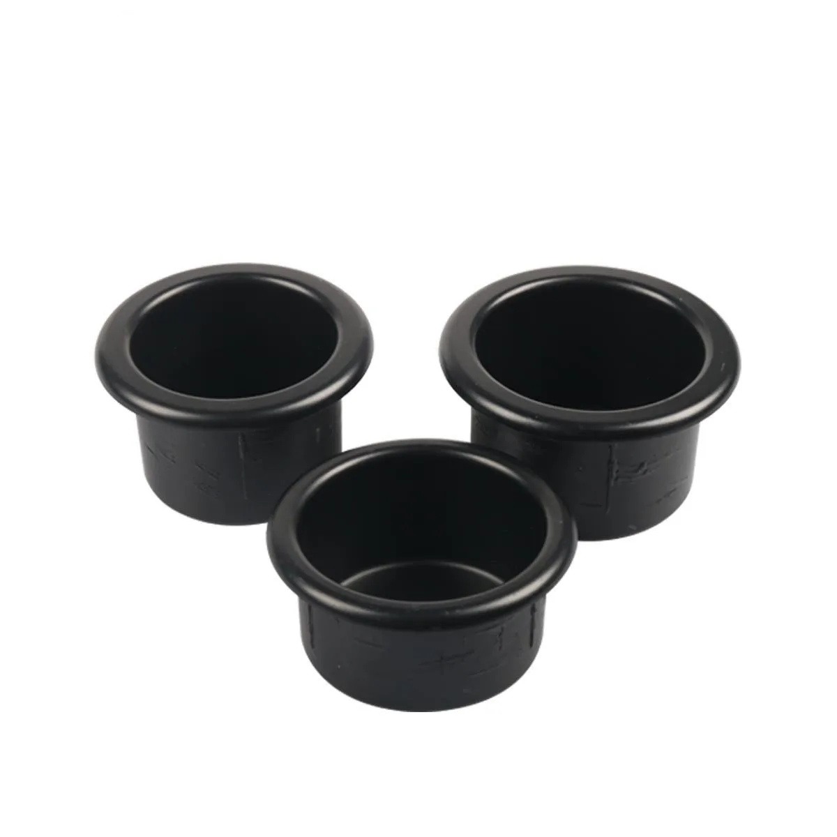 

72/77/79mm Car Plastic Water Drink Cup Holder Caravan Cup Holder RV Modification Black Cup Holder For RV Interior Accessories