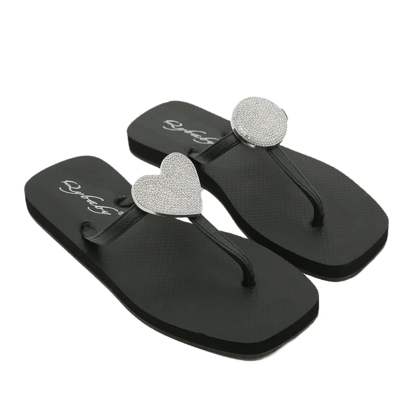 شبشب بارد للشاطئ برأس مربع ، الأوروبي والأمريكية ، تي-تي-تي-تي-بالماس المائي ، جديد ، الصيف