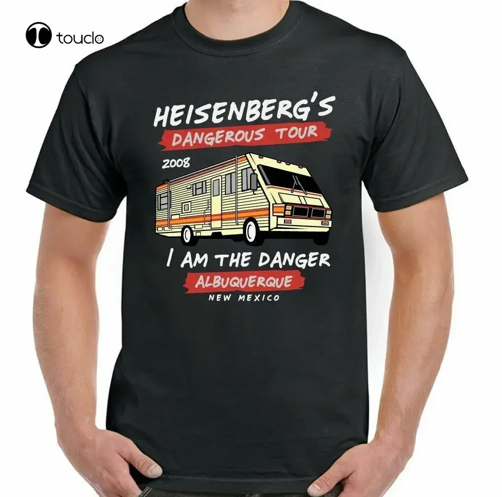 Breaking T-Shirt Bad Heisenberg'S Dangerous Tour Mens Funny Inspired Fan