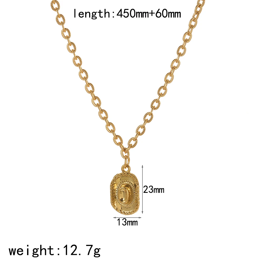Persönlichkeitsdesign Edelstahl Goldfarben Western-Cowboystiefel Anhänger Halskette für Damen Charm-Schmuck – Detail 5