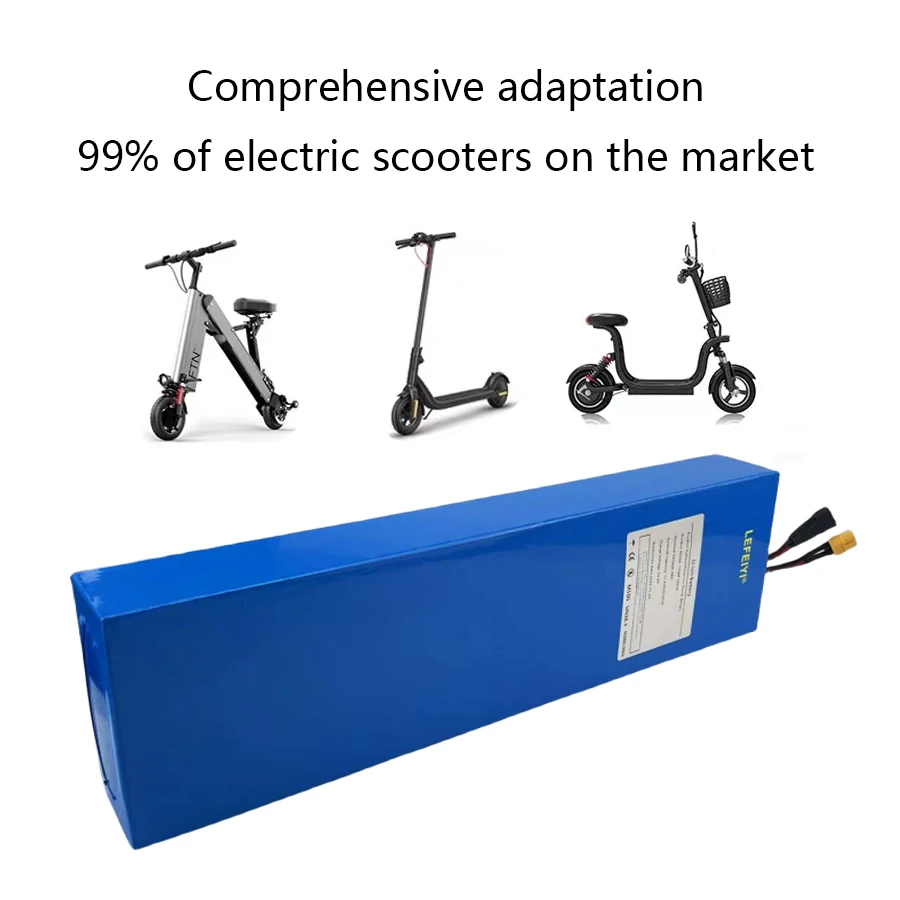 Lithium ion battery 13S4P 48V 12800mAh 54.6V built-in BMS scooter battery rechargeable battery