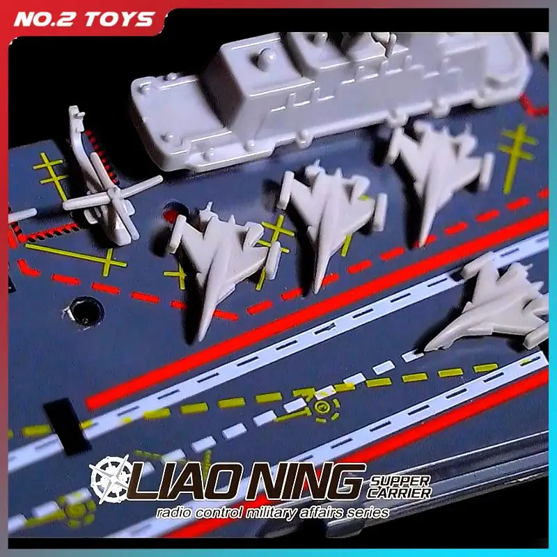 2.4G Mini Aircraft Carrier Marine Military Base Military Model Aquatic Game Electric Wireless Remote Control Boat Kids Toys Gift