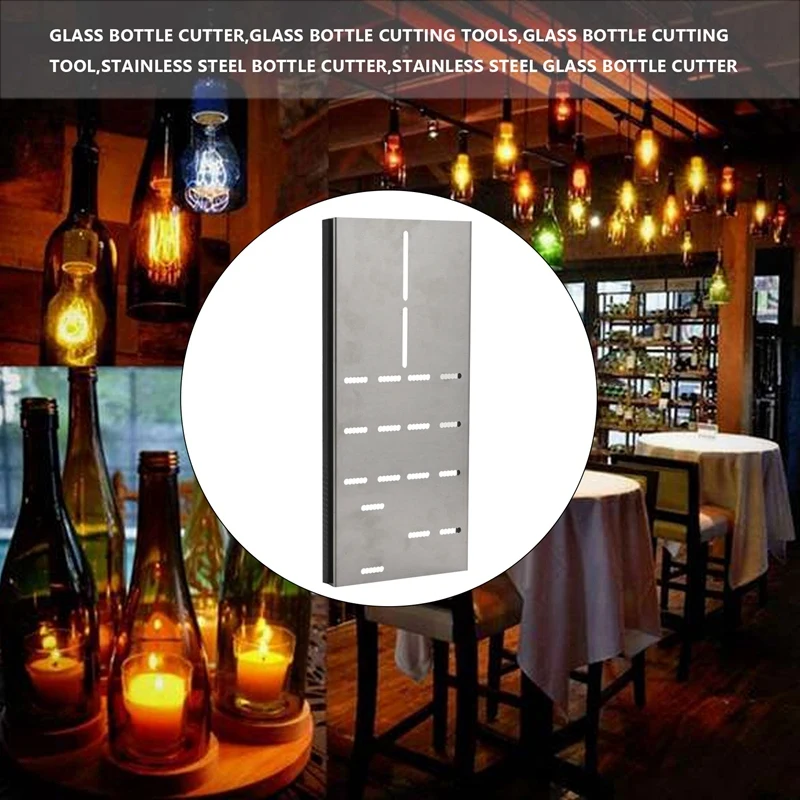 Фреза с регулируемым размером для изготовления винных бутылок для украшения дома