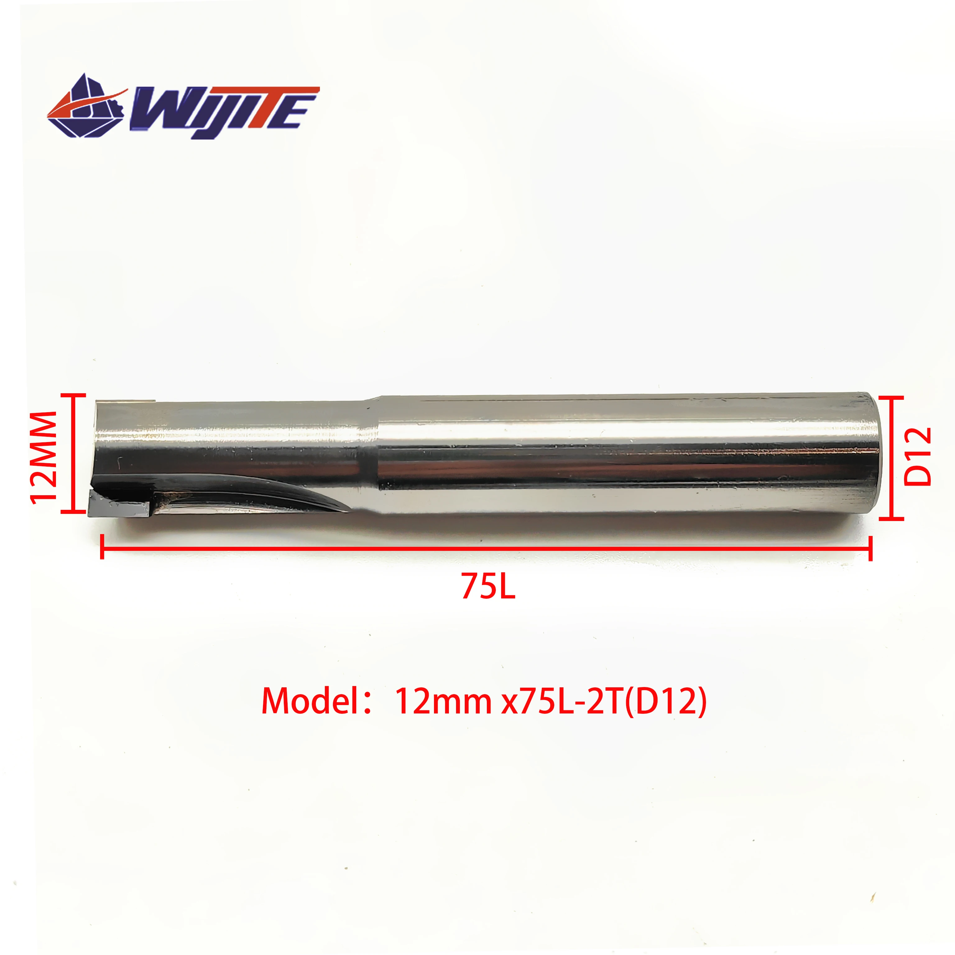 Imagem -06 - Fresa de Diamante Pcd Fibra de Vidro de Fibra de Carbono Ferramenta de Usinagem de Baquelite Cnc Carbide Gravura Bits Moinho de Fim