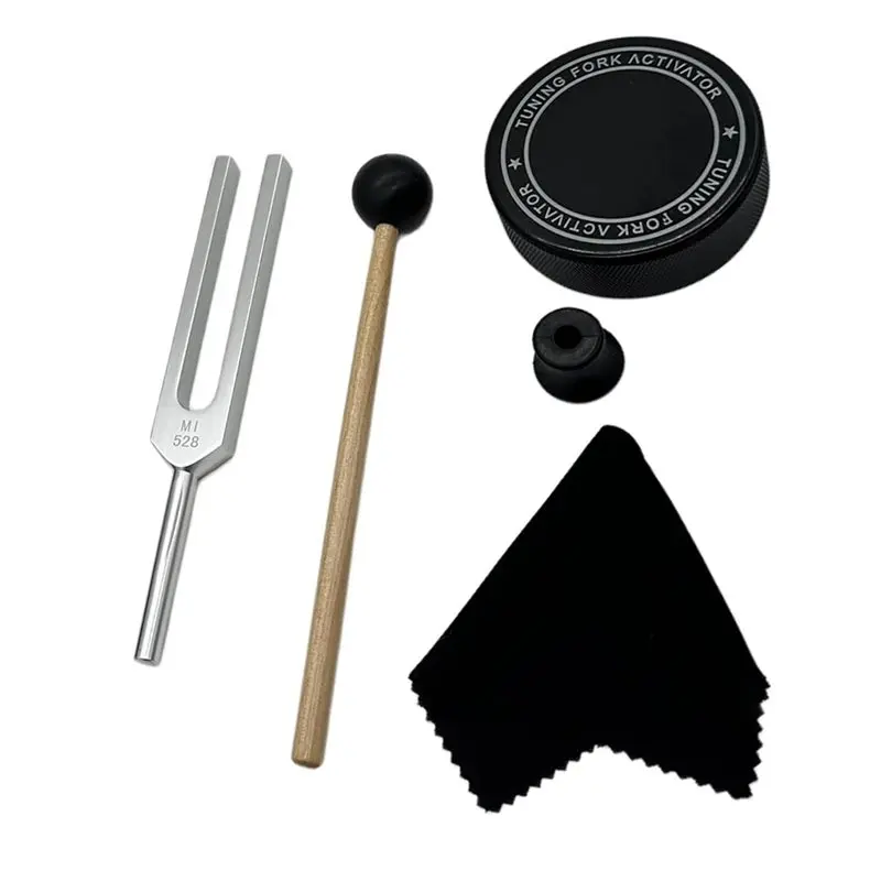 

【БОЛЬШАЯ РАСПРОДАЖА】Набор камертонов 528 Гц для чакр, камертон для исцеления, звукотерапии и поддержания здоровья организма