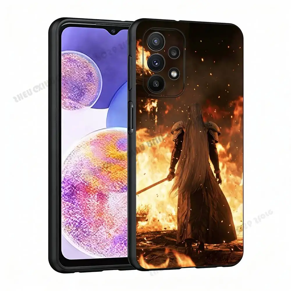 Game S-Sephiroth Cartoon Case For Samsung A21 31 51 53 71 20 22 30 32 42 50 10 11 4G 5G Cover