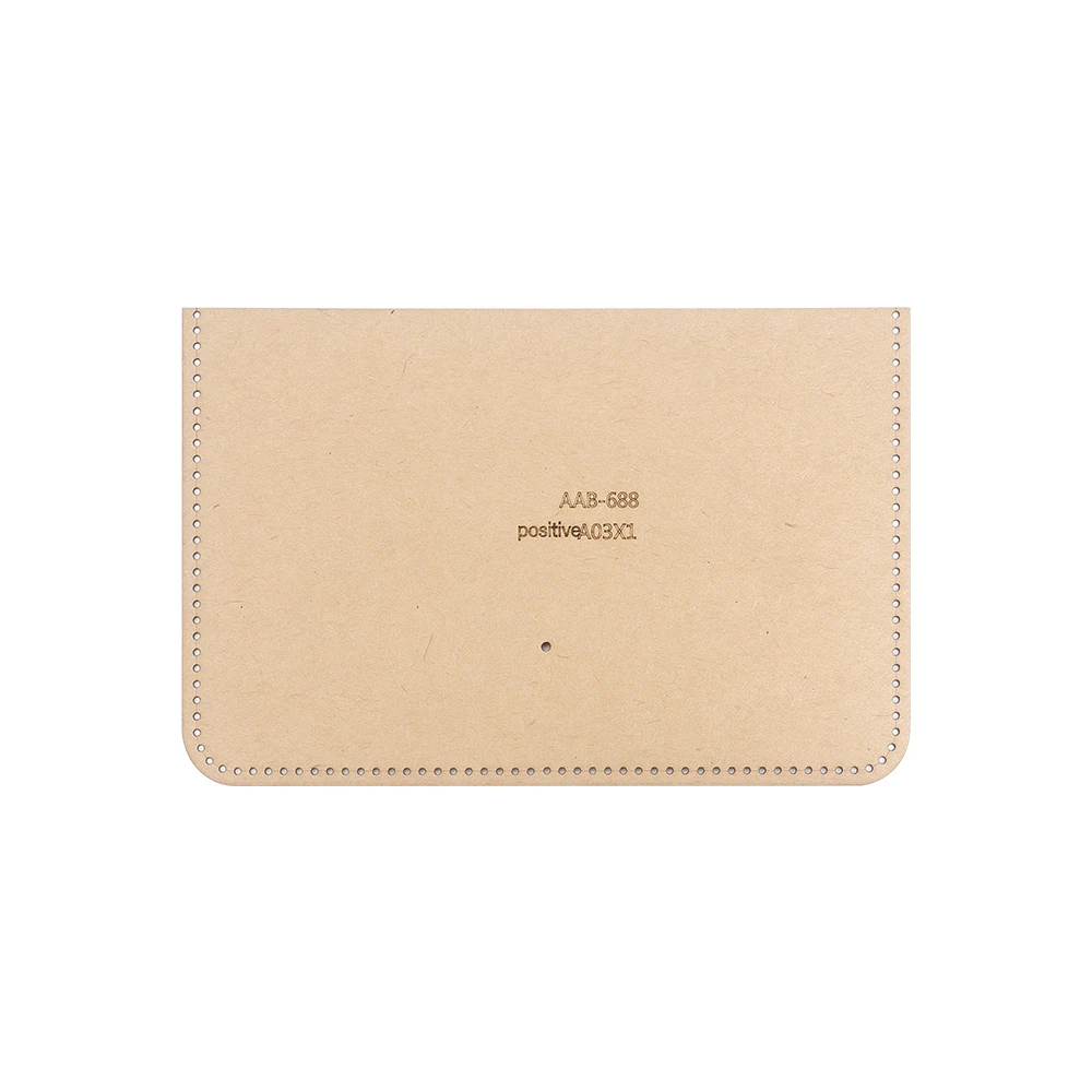 DIY Shoulder Bag Sewing Patterns- Kraft Paper Template of Making Leather Phone Storage Bags view 6