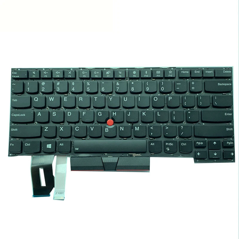 Z FOR Lenovo Thinkpad T490s T495s US Laptop English Backlit Keyboard