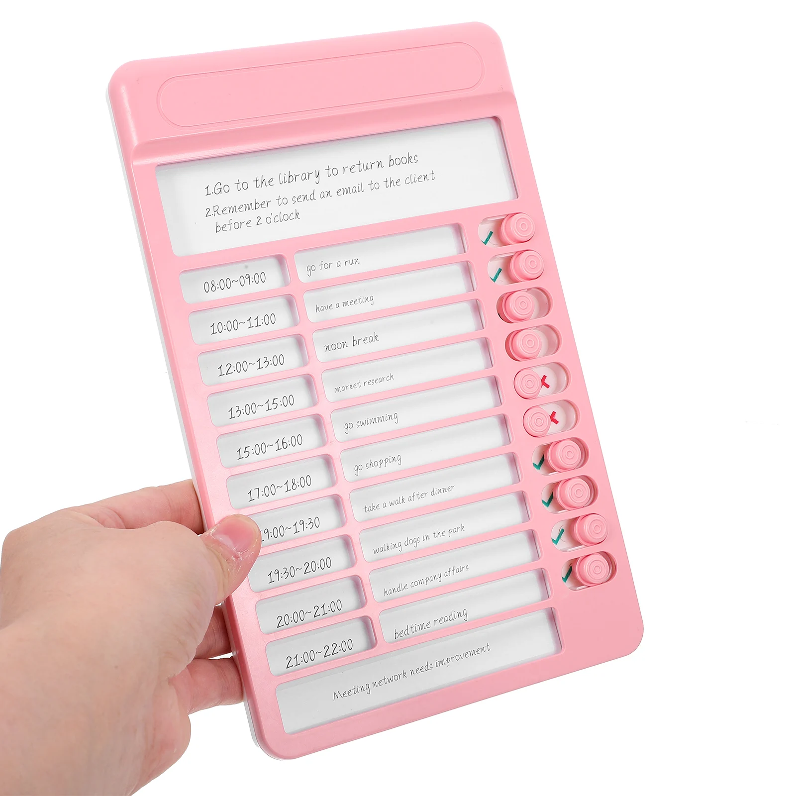 

1 Set Self-Discipline Puncher Diy Chore Chart For Household Behavior Tracker Multi-Functional Reward Planner Reminder Board