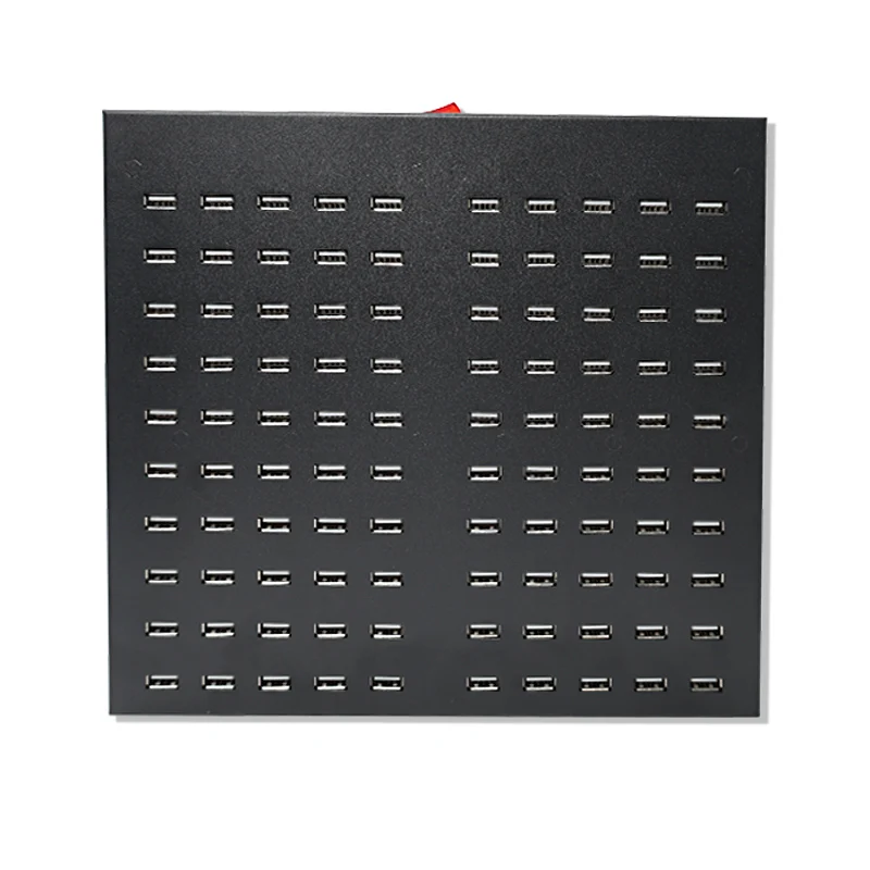 Factory Supply USB Mobile Phone Charger Station 100-Port 800W 160A Multiple USB Charging Station