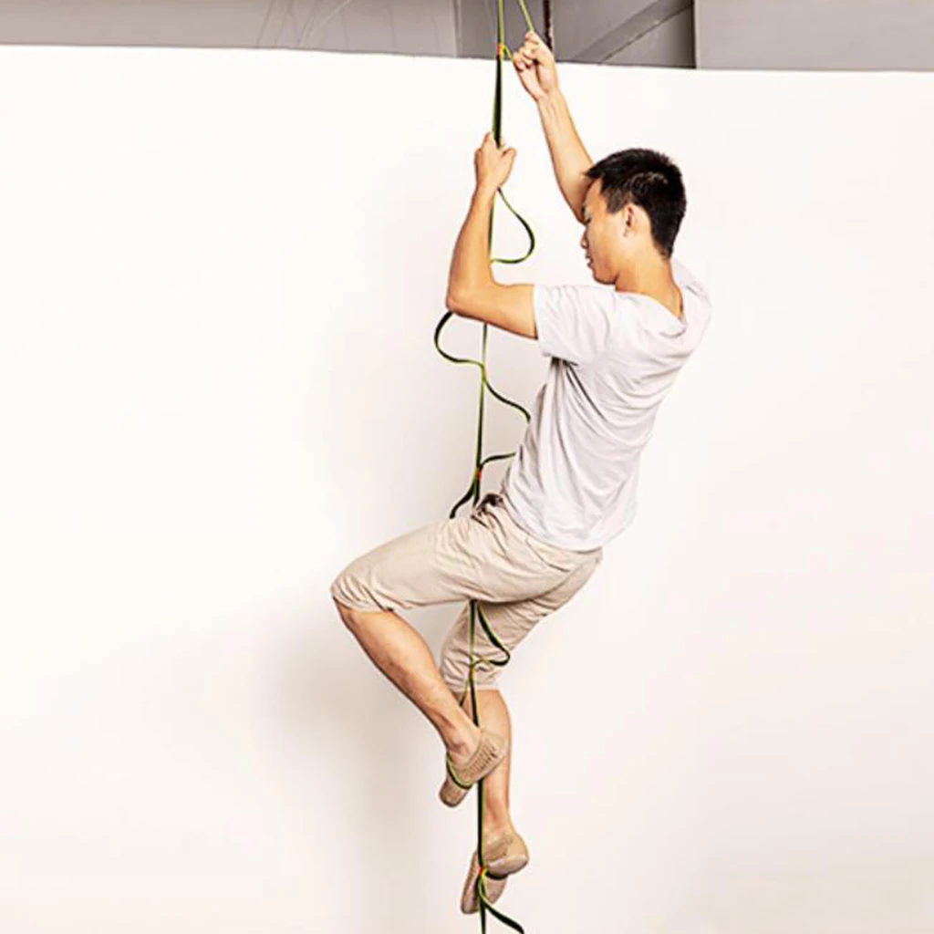 

Lightweight Rope Step Ladder Ladder for Rock Climbing Mountaineering for Climbing Caving Gear