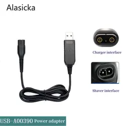 1pcs A00390 Shaver Charger Power Cord Adaptor USB Power Charging Cable For Philips OneBlade S301 310 330